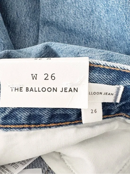 Madewell The Balloon Jean in Dobbins Wash Size 26 - Picture 9 of 10